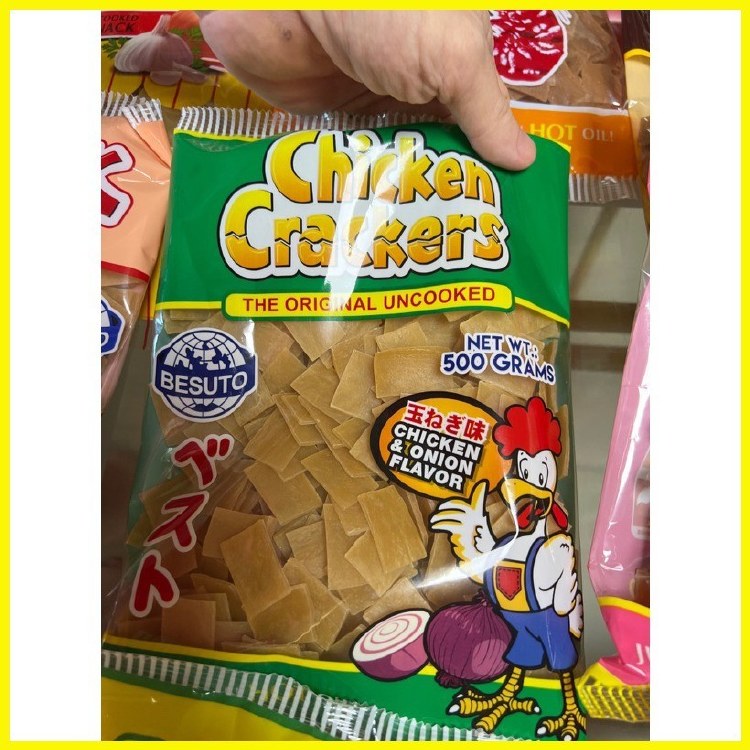 BESUTO CHICKEN CRACKERS 500G
