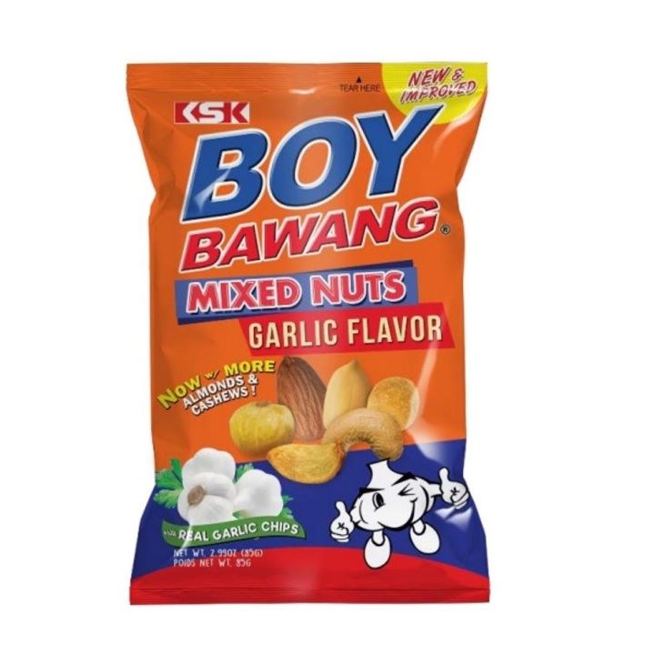 BOY BAWANG MIXED NUTS 85g