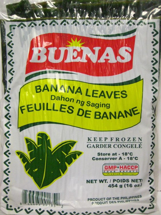 BUENAS BANANA LEAVES 454g