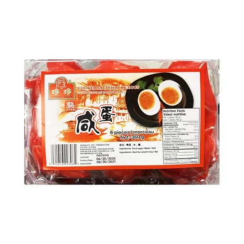 CHEN CHEN SALTED DUCK 6PCS