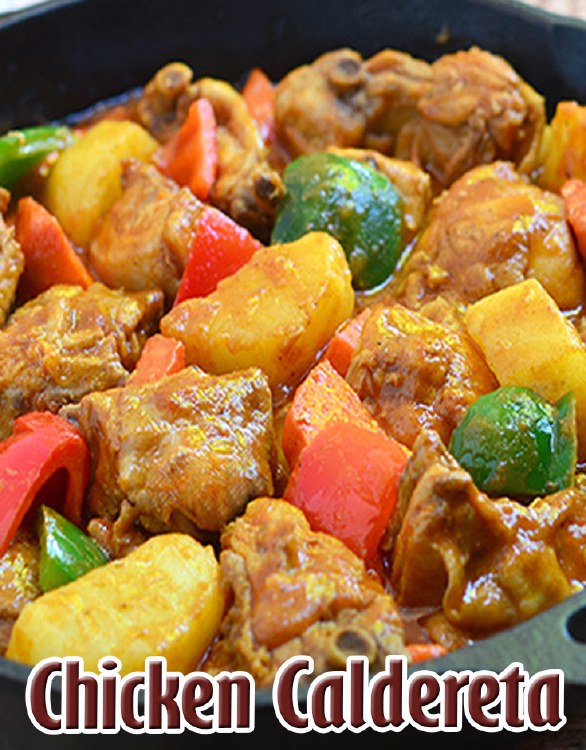 CHICKEN CALDERETA
