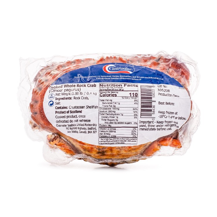 COOKED ROCK CRAB