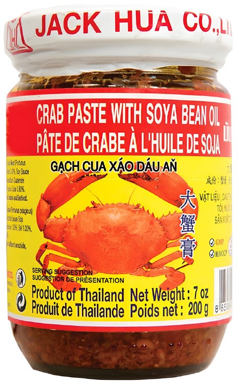 CRAB PASTE WITH SOYA BEAN OIL