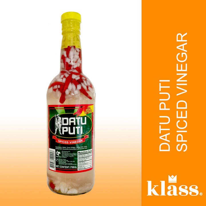 DATU PUTI  SPICEDVINEGAR 750ml