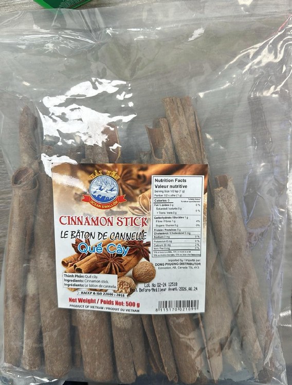 CINNAMON STICK 500g