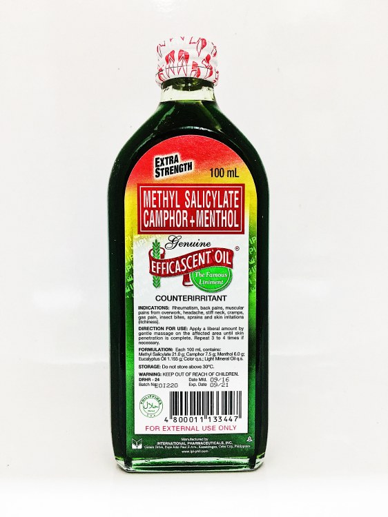 EFFICASCENT OIL 100ML