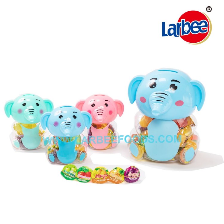 ELEPHANT FRUIT JELLY JAR