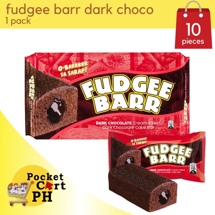 FUDGEE BARR DARK CHOCO 400g