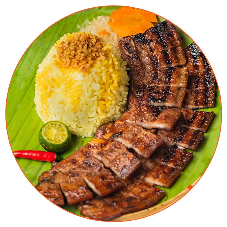 GRILLED LIEMPO 2PCS W/UNLIRICE