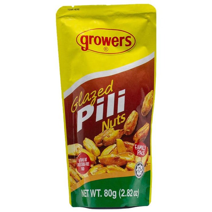GROWERS GLAZED PILI NUTS 80g