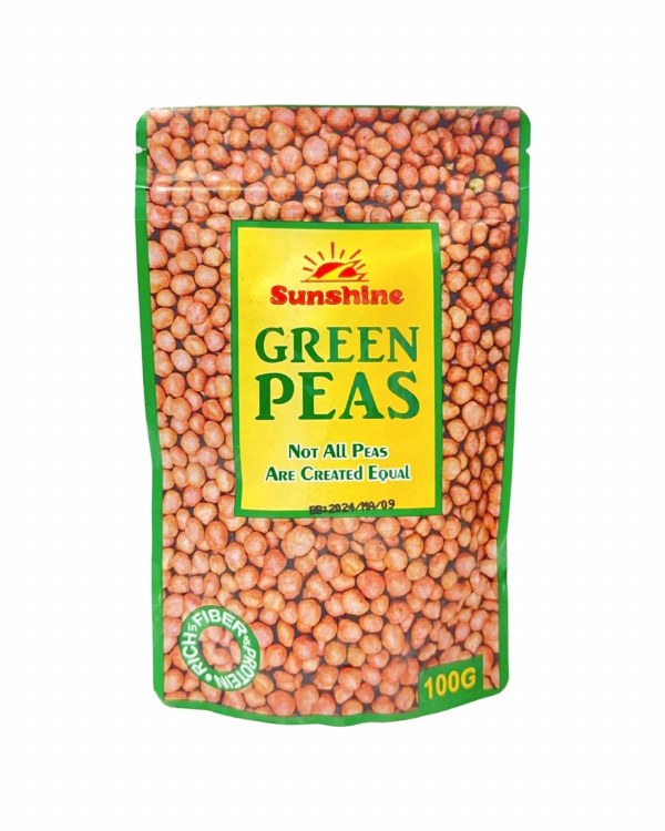 SUNSHINE GREEN PEAS 100g