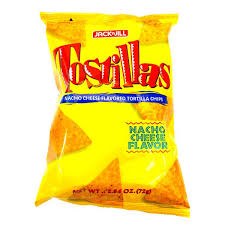 J & J TOSTILLAS NACHO CHEESE