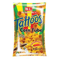 Tattoos Corn Tube 60G pizza