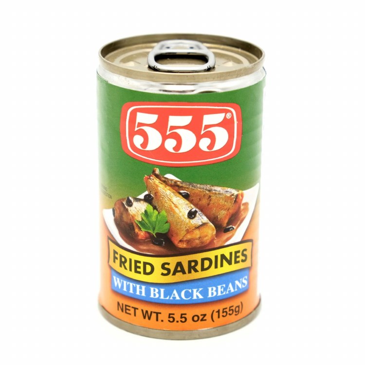 IN SOYA OIL w/ BLACKBEANS 155g