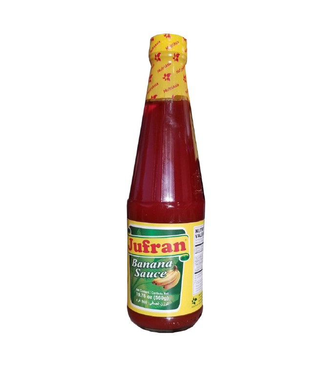 JUFRAN BANANA SAUCE REG 560g