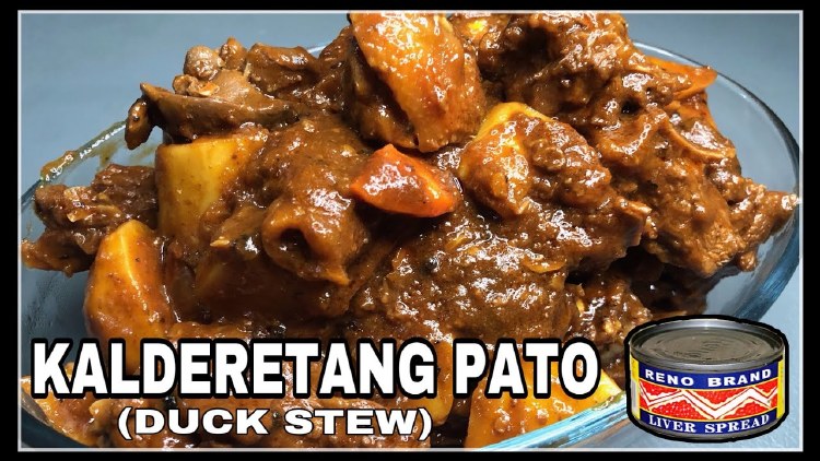 KALDERETANG PATO