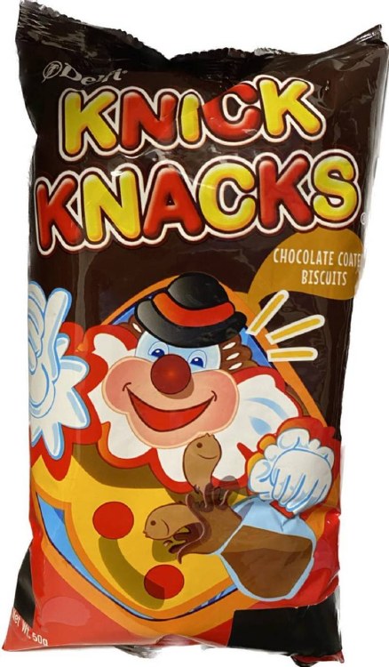 KNICK KNACKS CHOCOLATE 50g