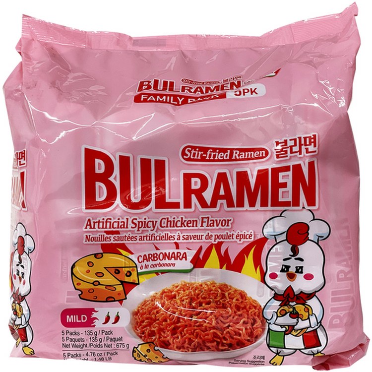 BULRAMEN CARBONARA 5PKS