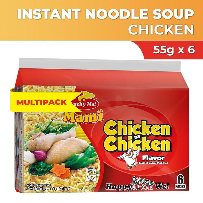 LUCKY ME CHICKEN MAMI 6 PACKS