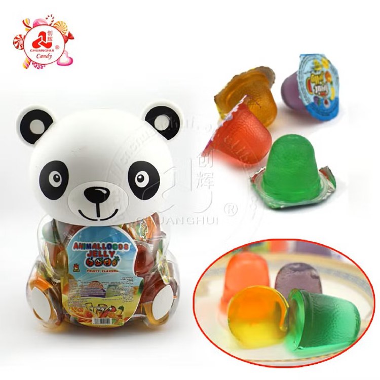 PANDA JAR FRUIT JELLY