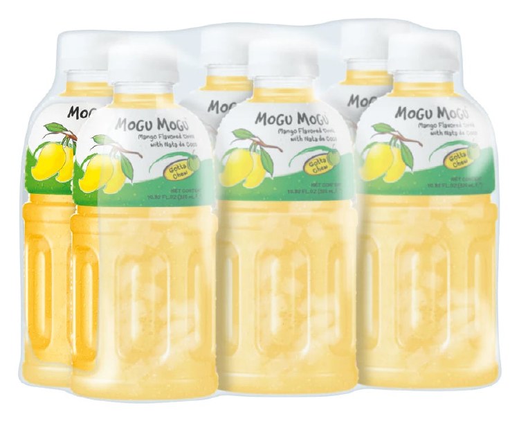 MOGU MOGU MANGO 320ml 6's