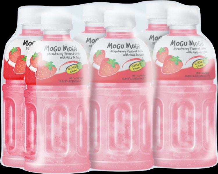 MOGU MOGU STRAW 320ml 6's