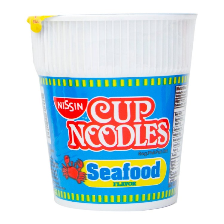NISSIN CUP NOODLE SEAFOOD 60G