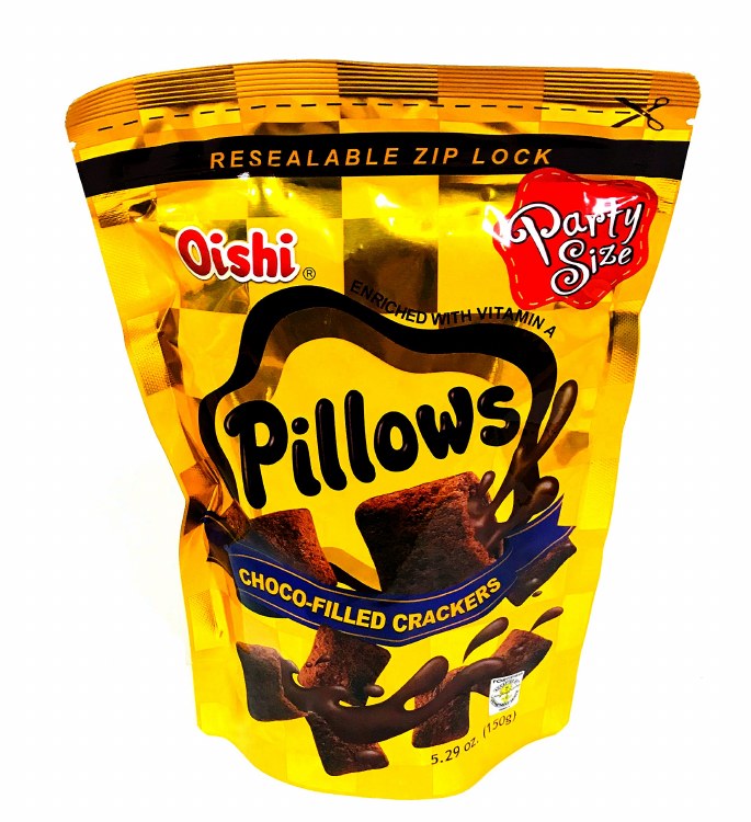 OISHI PILLOWS CHOCO FILLED