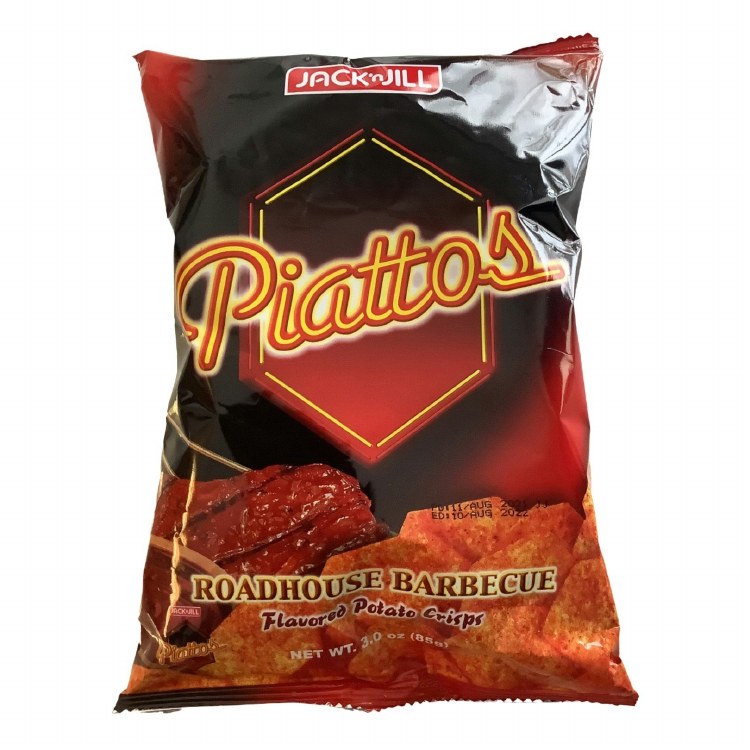 PIATTOS ROADHOUSE BBQ 85g