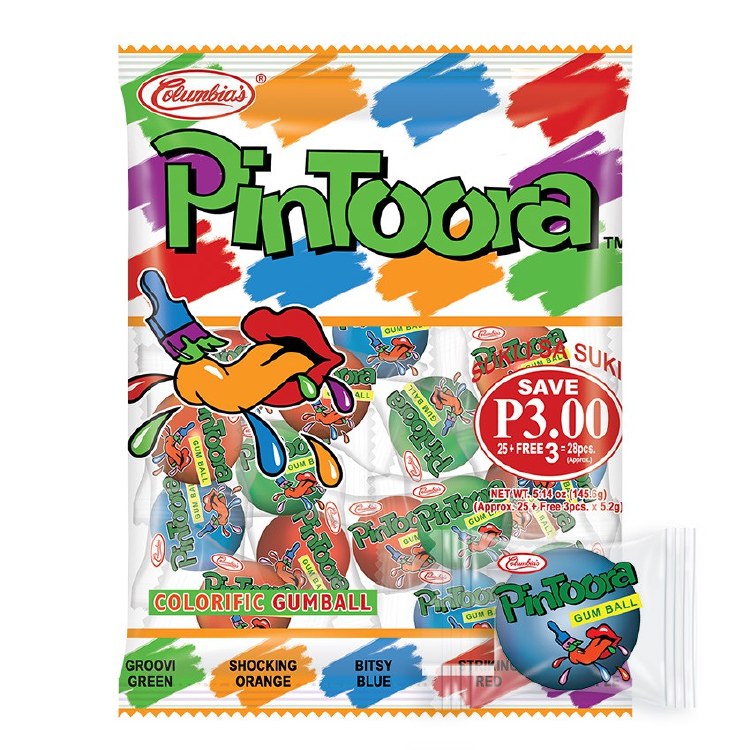 PINTOORA GUMBALL 28PCS