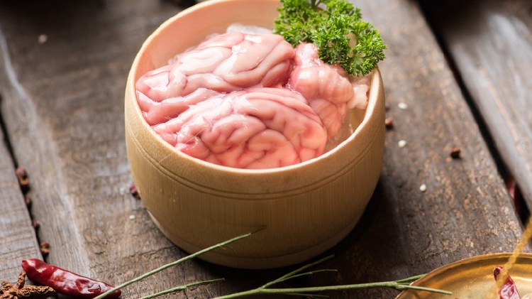 PORK BRAIN