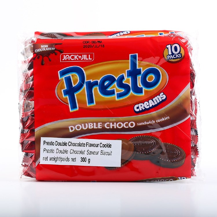 PRESTO CREAM DOUBLE CHOCO 300g