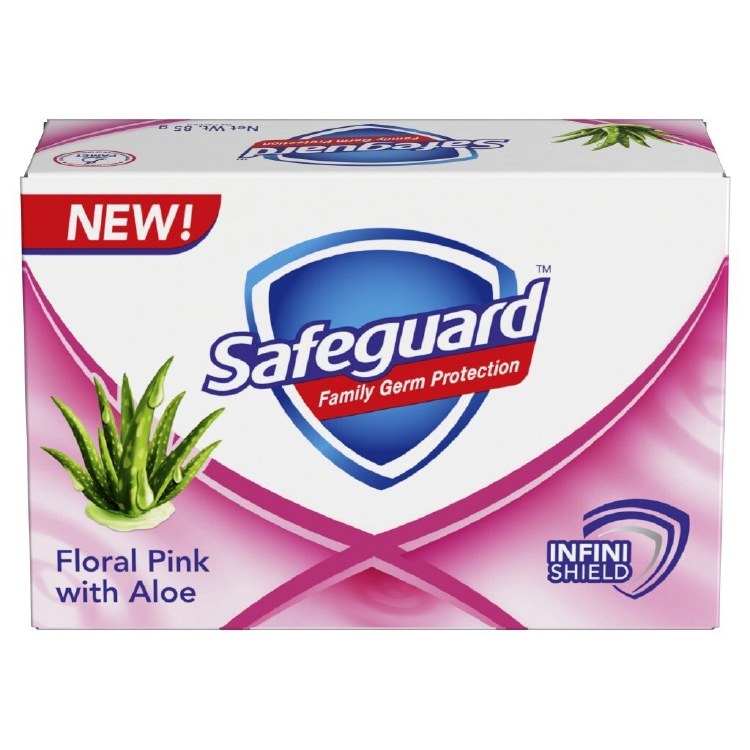 SAFEGUARD FLORAL PINK 115G