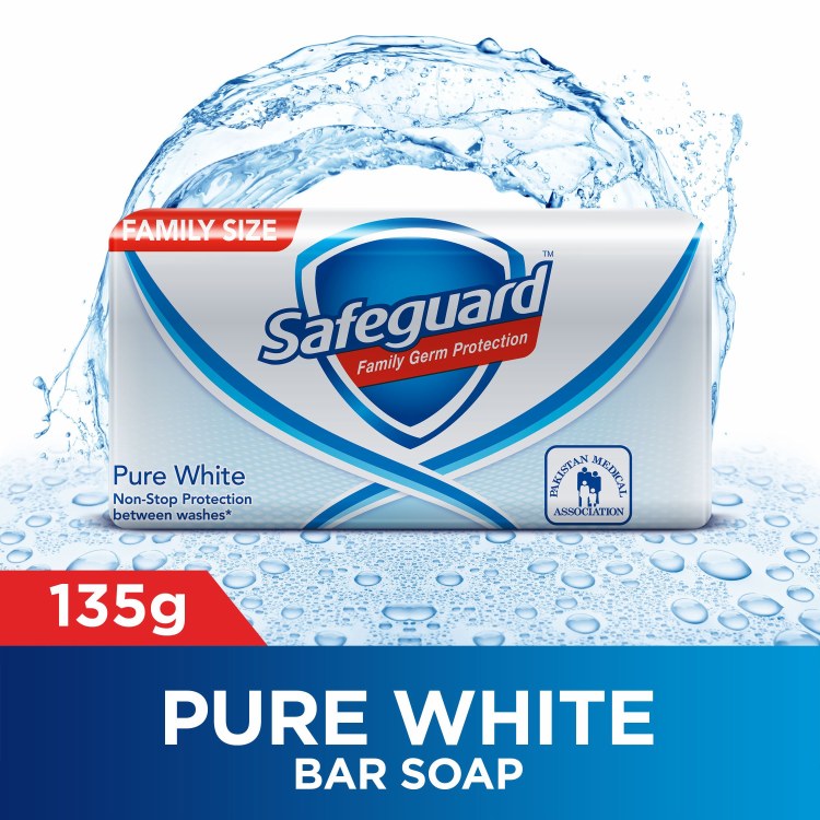 SAFEGUARD PURE WHITE 125G