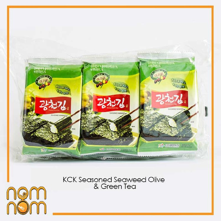 SEASONED SEAWEED 9X5g (OLIVE)