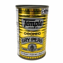 TEMPLE COOKED DRY PEAS 155G
