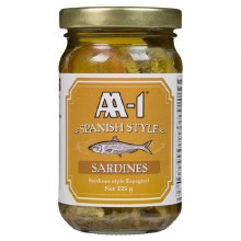 Spanish Style Sardines 225G
