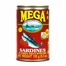 MEGA SARDINES IN TOMATO HOT