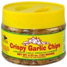 CRISPY GARLIC CHIPS 120G