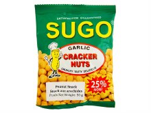 SUGO CRACKER NUTS GARLIC 50g