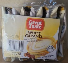 GREAT TASTE WHITE CARAMEL 30g