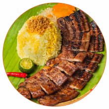 GRILLED LIEMPO 2PCS W/UNLIRICE
