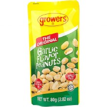 GROWERS GARLIC PEANUT 80g