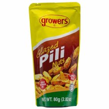 GROWERS GLAZED PILI NUTS 80g