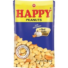 HAPPY PEANUTS GARLIC 100g