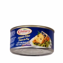 CENTURY MILKFISH FILLET IN SOYBEANOIL w/BLACKBEANS184g