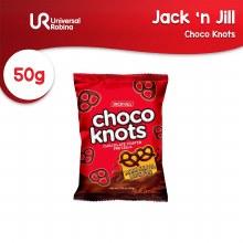 J&J CHOCO KNOTS 50g