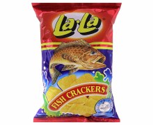 LA-LA FISH CRACKERS 100g