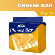 MONDE CHEESE BAR 10 X23g