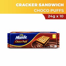 MONDE CHOCO PUFF 10X24G